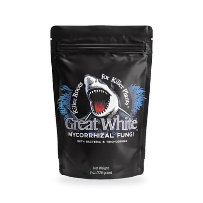Great White Premium Mycorrhizae 8 oz pouch — front, on white